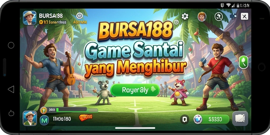 Screenshot utama BURSA188 dengan gameplay yang seru dan menghibur.