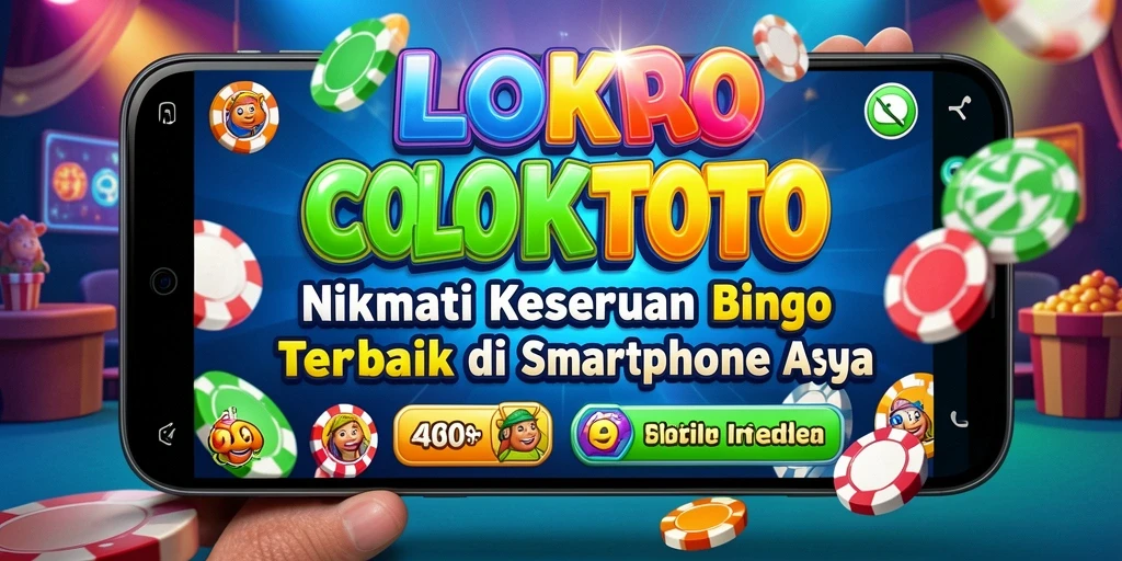 Tampilan menarik dari permainan Bingo COLOKTOTO yang seru.