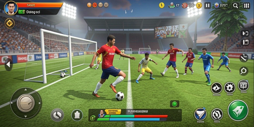Gameplay F7F7 yang intens dan mengasyikkan dalam dunia olahraga.