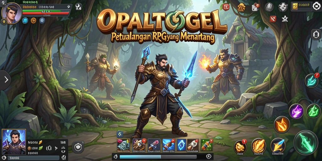 Tampilan dari gameplay OPALTOGEL yang epik dan menyenangkan.