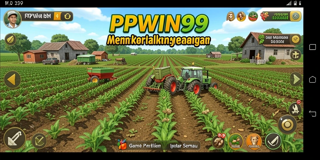 Tampilan menarik dari gameplay PPWIN99 yang penuh warna.