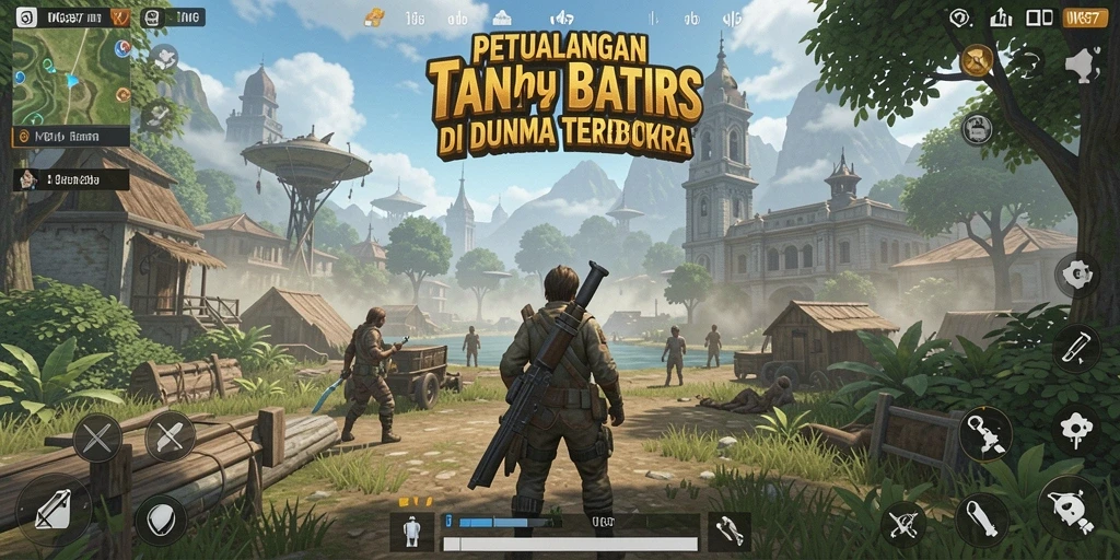 Tangkapan layar utama WG87 menampilkan eksplorasi dunia terbuka yang menakjubkan.